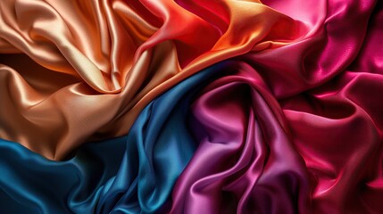 backgrounds clothing colourful silk fabric