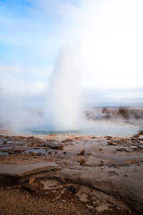 Zone thermale de Geysir, Islande