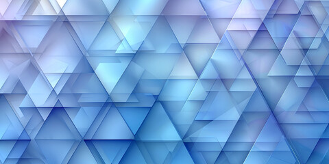 Fototapeta premium Solid light blue geometric gradient background,