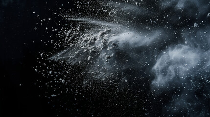 Obraz premium Smoke powder