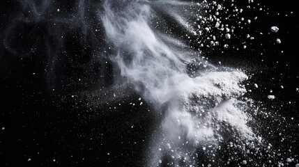 Obraz premium Smoke powder