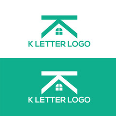 Initial K Letter logo Vector