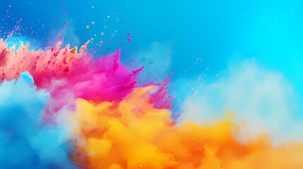 Indian holi festival, happy holi background