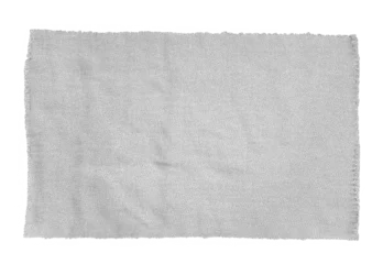 Foto auf Alu-Dibond white fabric swatch samples isolated  © Oğuzhan