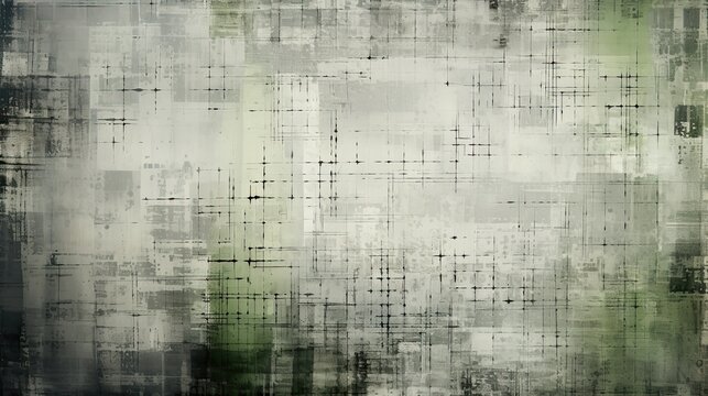 a picture of a grey, black surface, in the style of soft tonal shifts, rug, solarization, double lines, stains/washes, graph paper, light silver and green