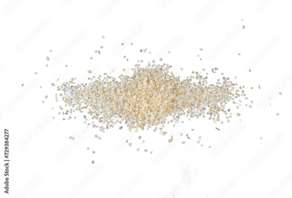 Poster Abstract sand grain particle isolated element