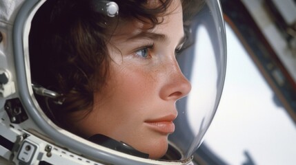 Retro astronaut