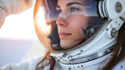 Female astronaut