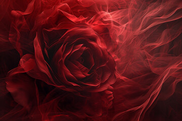 Naklejka premium Petals abstract wallpaper.