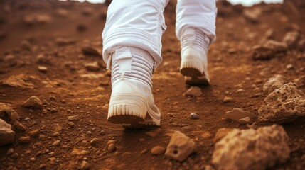 First steps on another planet