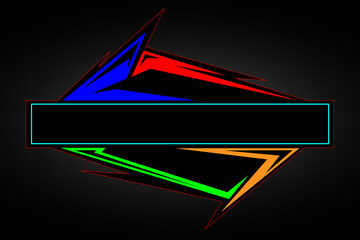 raw racing logo design art