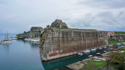 The Old Fortress of Corfu is a Venetian fortress in the city of Corfu, Greece.