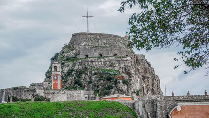 Old Fortress of Corfu, Greece.