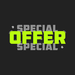 Special Offer Sticker - Special Offer Label - Special Offer Design