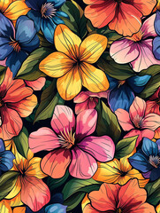 Floral And Flower Pattern