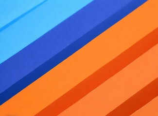 Blue and orange stripes design background