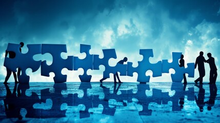 The Puzzle of Success: Teamwork Piecing Together Triumph
