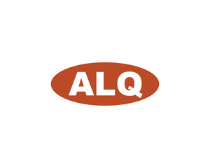 ALQ Logo design vector template