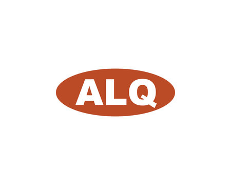 ALQ Logo design vector template