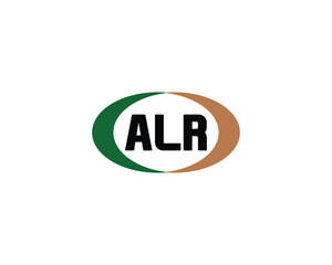 ALR Logo design vector template
