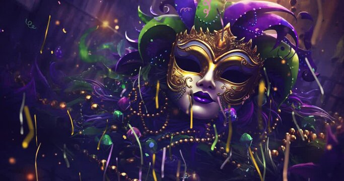 Mardi Gras masque