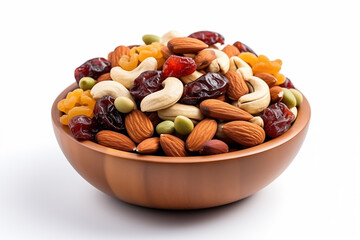 Mixed nuts and dried fruits