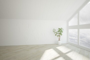 Fototapeta premium Modern interior design. 3D illustration