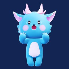 2024 Blue Dragon Year Character