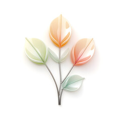 Obraz premium tulip isolated on white background