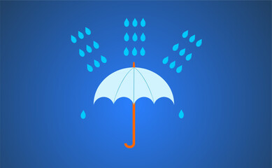 During the rainy season, don't forget to bring an umbrella