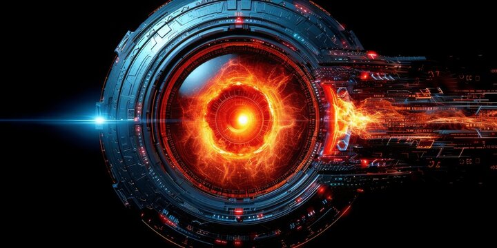 Portal to the Future: A High-Energy Fusion Reactor Core Illuminating the Power of Advanced Technology and Artificial Intelligence, Generative AI