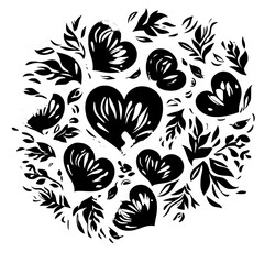 heart, love, valentine, vector, illustration, couple, icon, day, symbol, romance, design, cartoon, face, art, shape, woman, hearts, card, red, holiday, sign, silhouette, valentines, family, romantic, 