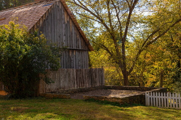 Fototapeta premium Downtown Historical Old Salem in North Carolina, USA