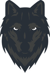 Deep eye catch from alone wolf