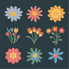 Enchanting Botanicals: Adorable Flowers, Branches, and Leafs