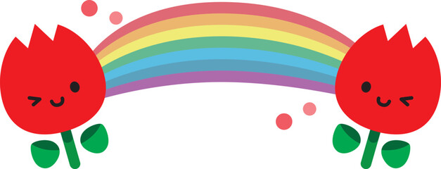 チューリップの見出し