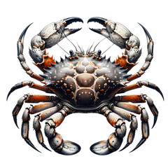 Crab - transparent background