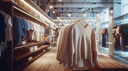 Fashion woman clothes shop
