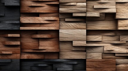 Signifies sustainable materials like recycled wood, bamboo, or reclaimed materials