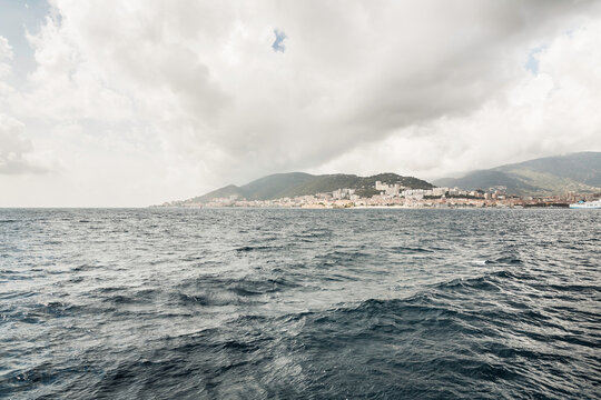 Mediterranean landscapes in summer. Corsica, France