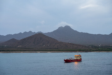 Kap Verde - Sao Vicente, Blick zum Monte Cara