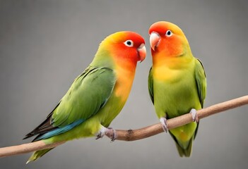 pair of parrots
