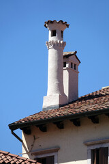 Schornsteine in Belluno