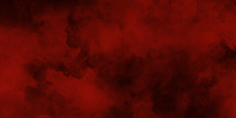 Red grunge old watercolor texture with painted stripe of red color, Red scratched horror scary background, red grunge and marbled cloudy design.