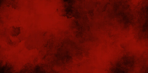 Red grunge old watercolor texture with painted stripe of red color, Red scratched horror scary background, red grunge and marbled cloudy design.