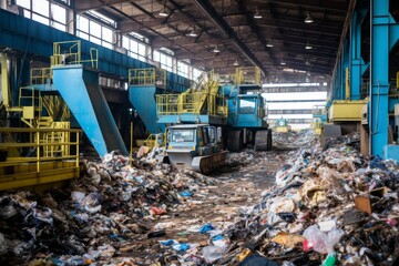Waste in the urban environment, infrastructure complexes with waste in waste treatment, promoting the reuse of resources, environmental protection and waste reduction, thus forming an important compon