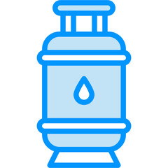 Fototapeta premium Gas Cylinders vector design icon.svg