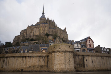 Fototapeta na wymiar Mont St Michel