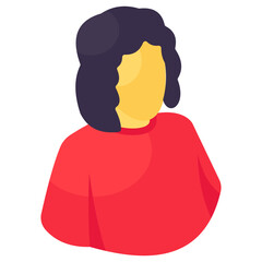 Unique design icon of judge 