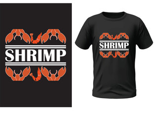 Shrimp T-shirt design